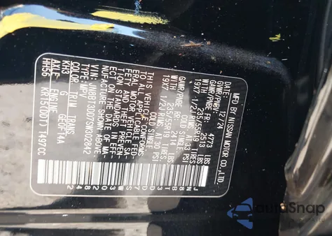 2025 Nissan Rogue Platinum Intelligent Awd from USA, damaged, VIN JN8BT3DD7SW302842